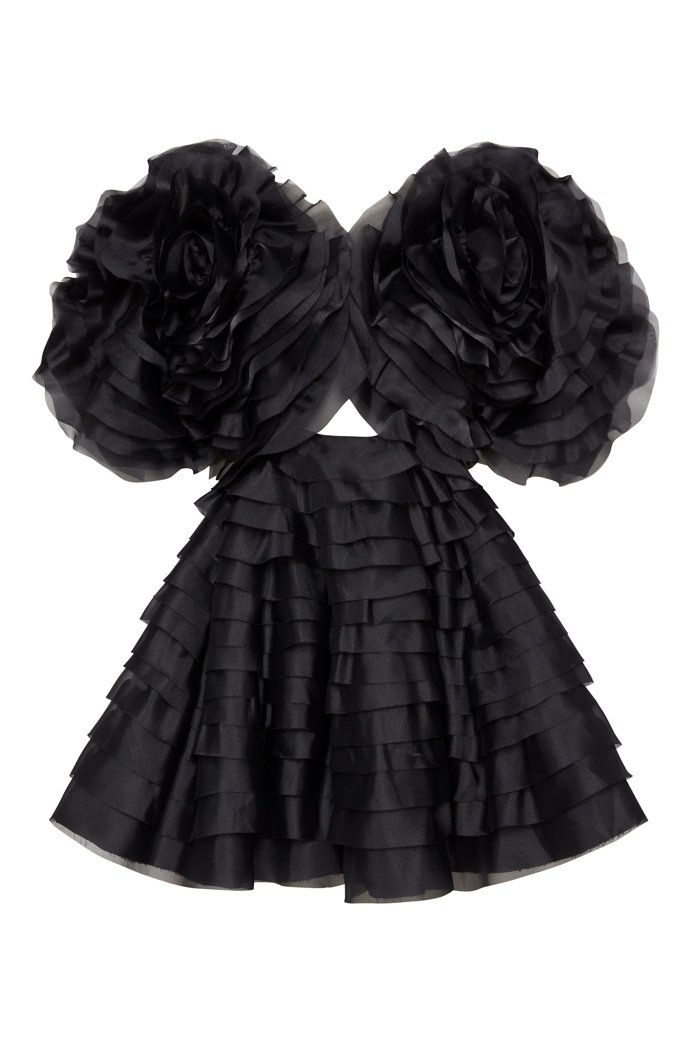 Aje Amour Ruffle Mini Dress