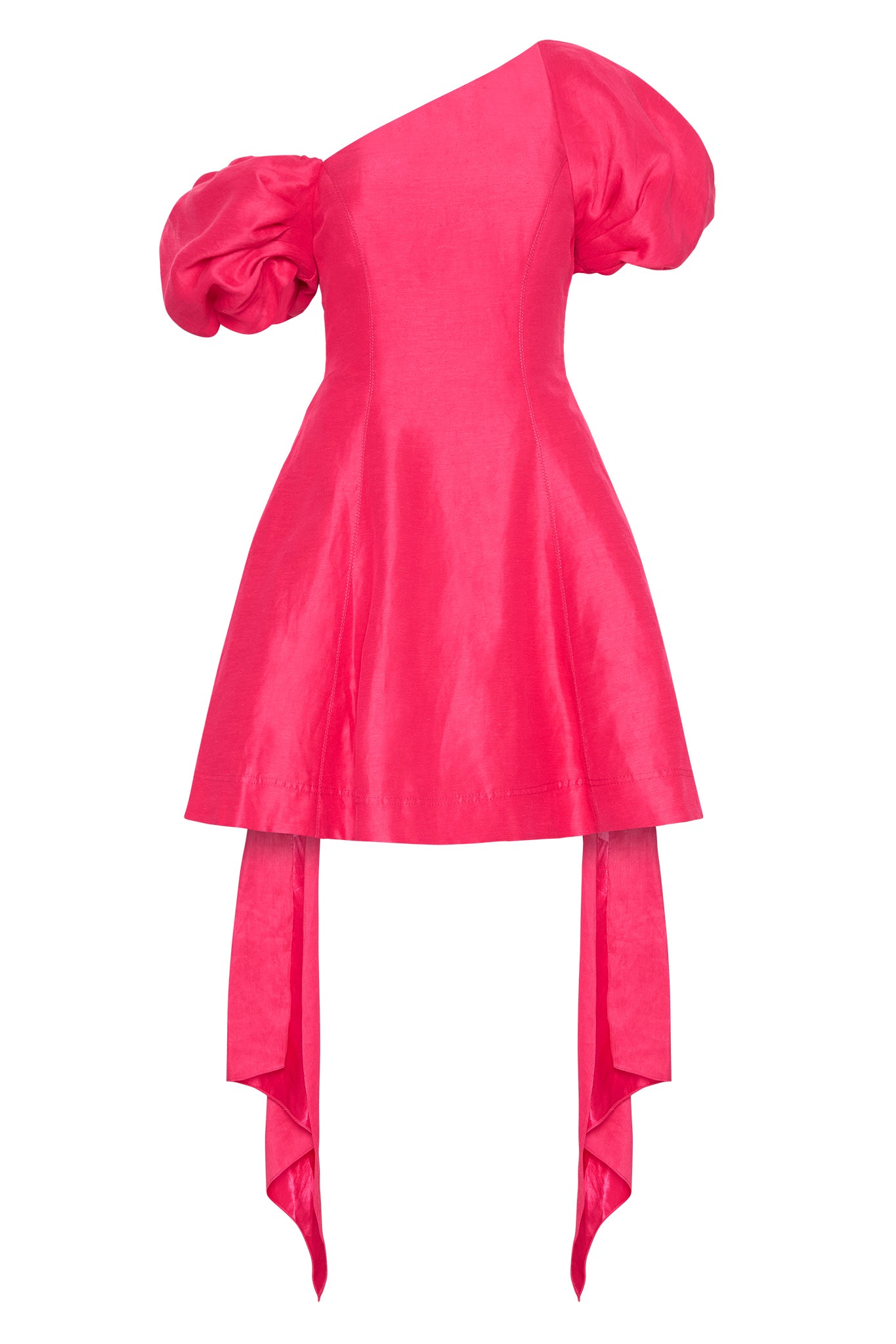 Aje Arista Tulip Sleeve Mini Dress
