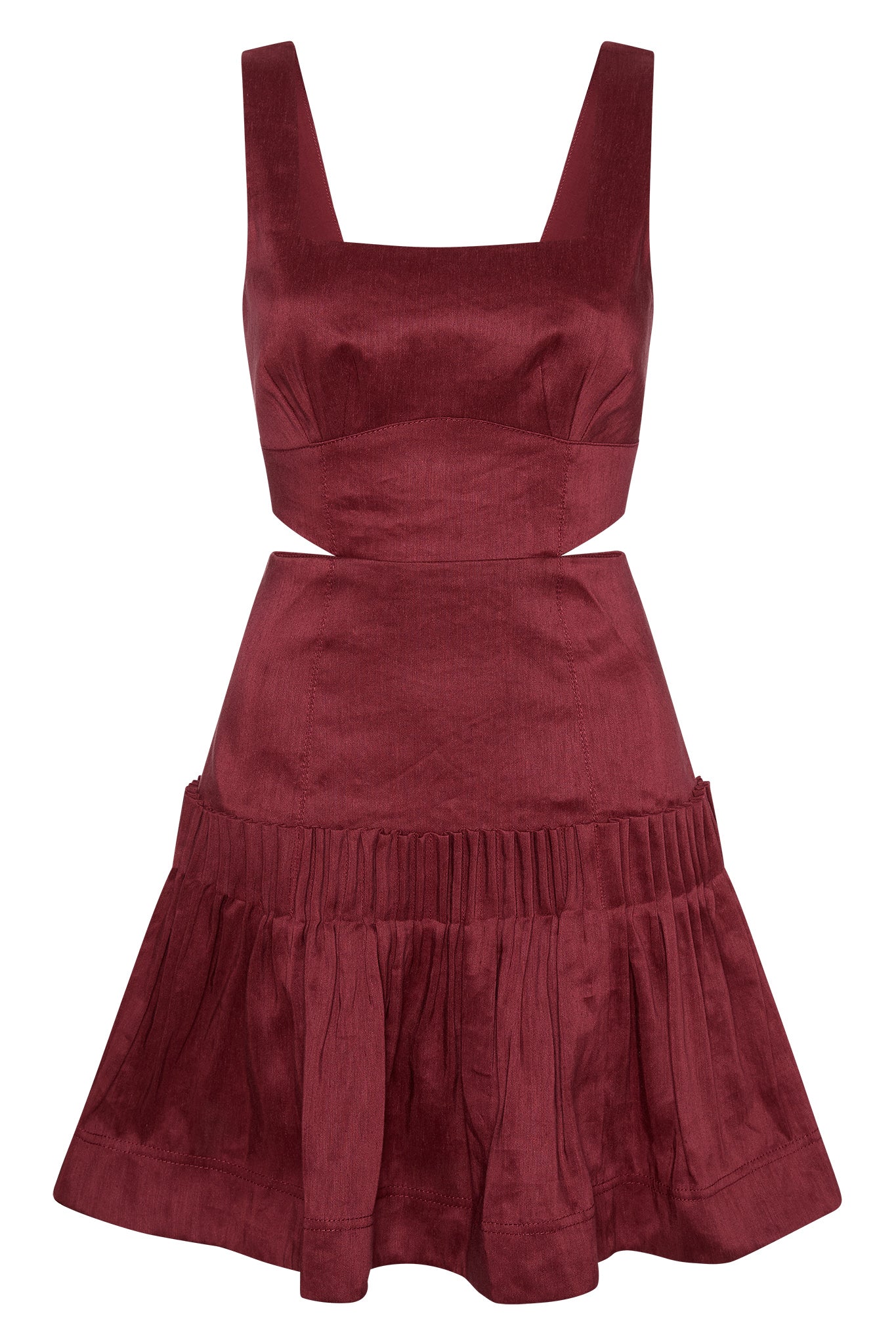 Aje Audette Pleated Mini Dress