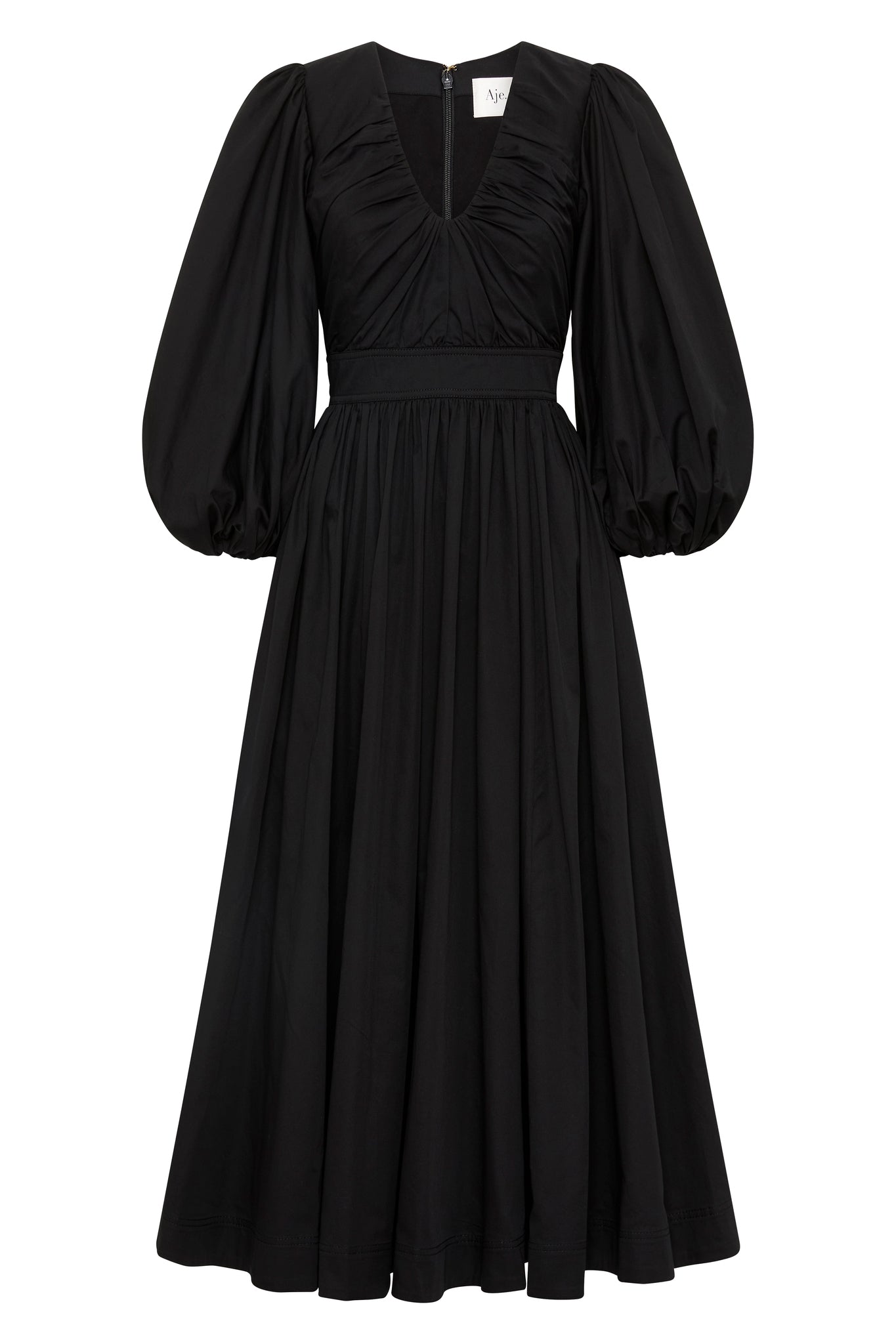 Aje Audrey Waisted Midi Dress
