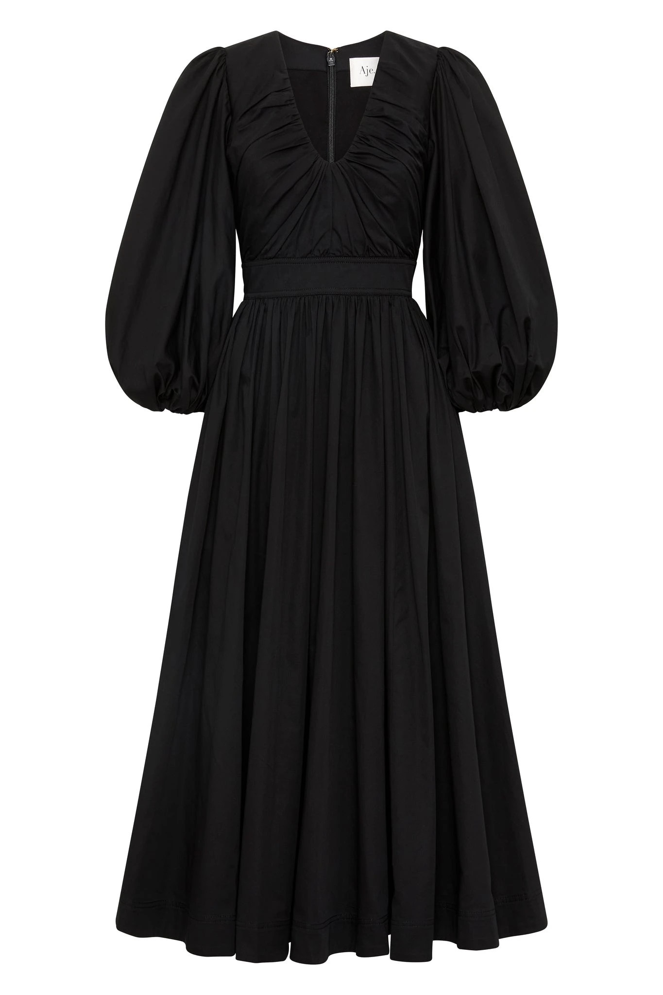 Aje-Audrey-Waisted-Midi-Dress Aje Black dress