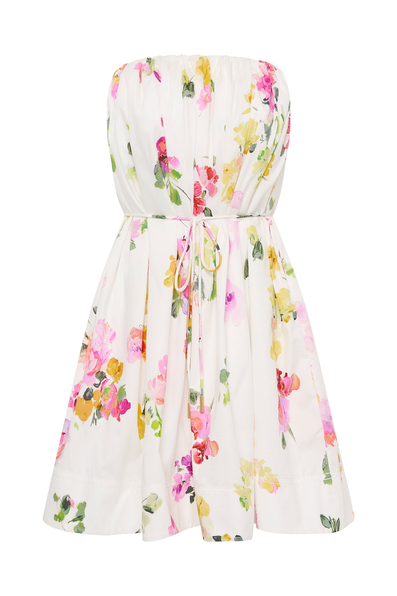 Aje Ayla Strapless Mini Dress