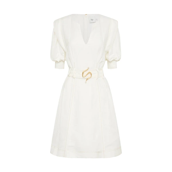 Aje Ivory dress