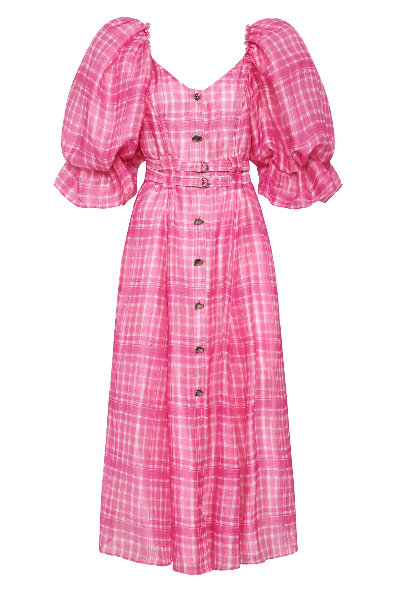 Aje Bungalow Puff Sleeve Dress