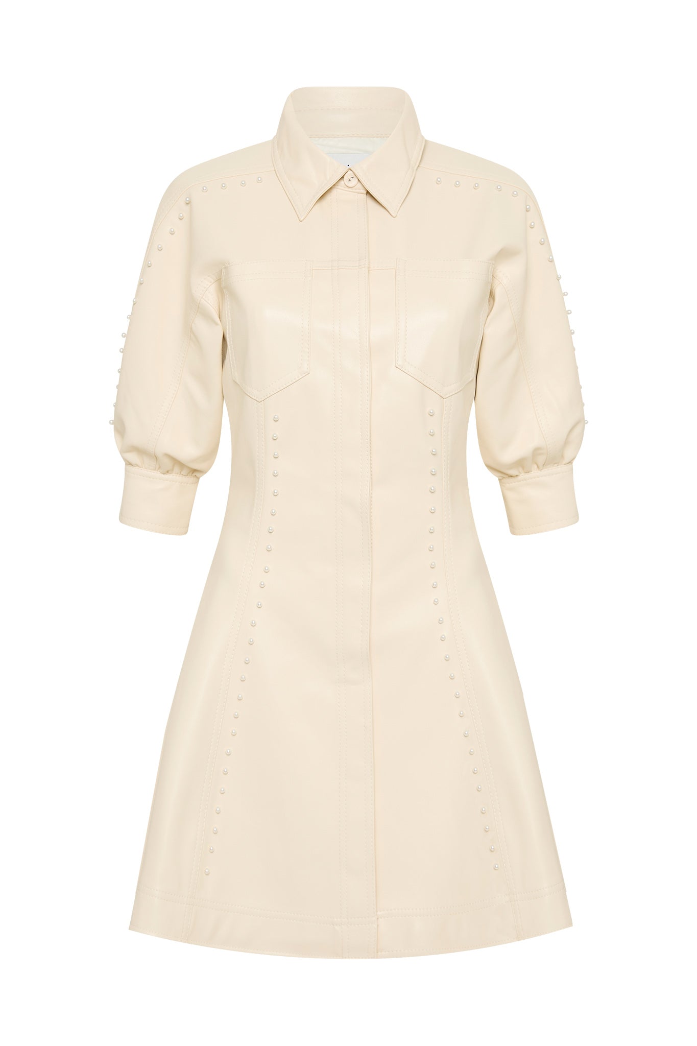 Aje Claire Pearl Mini Dress