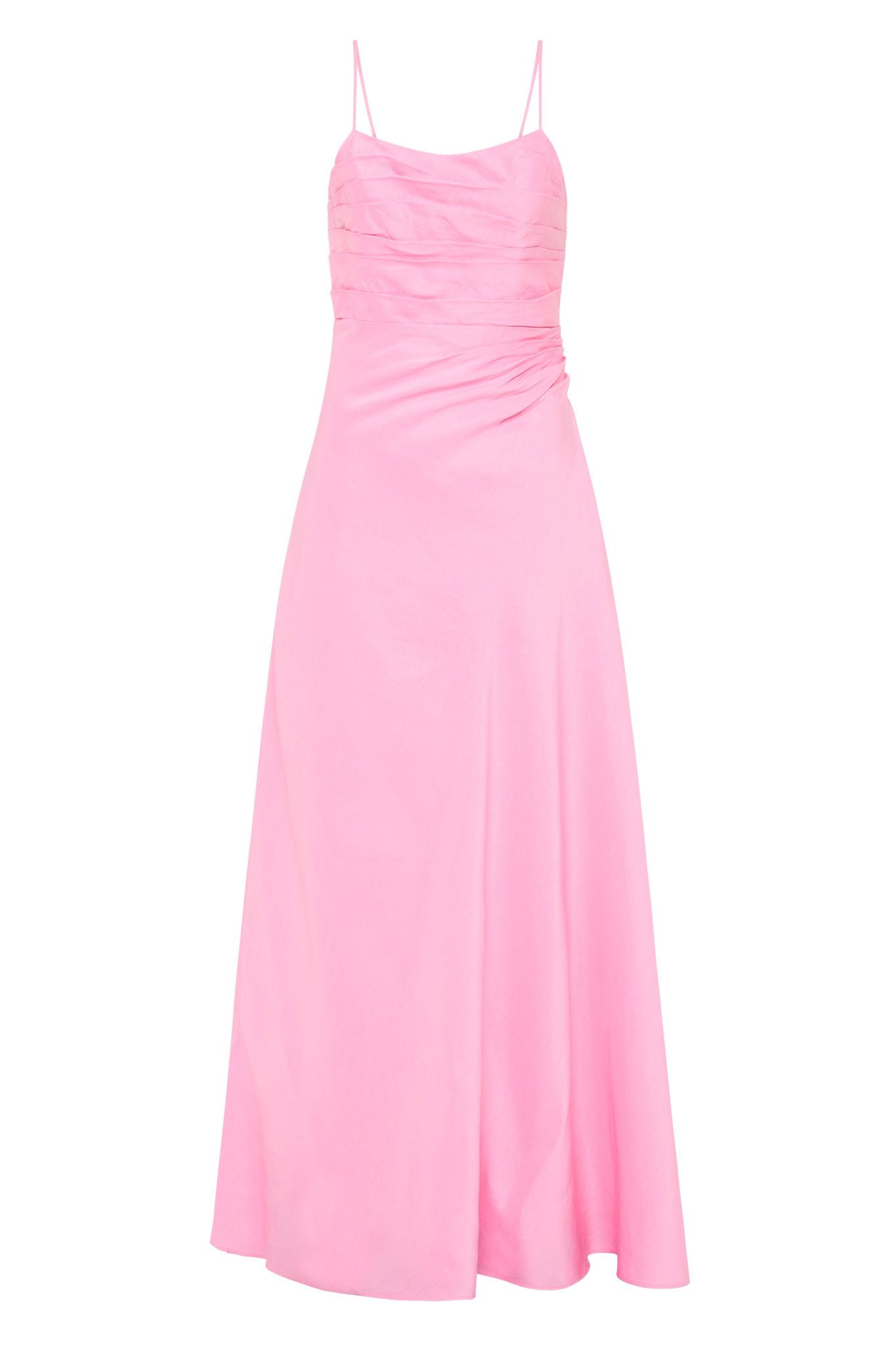 Aje Clarice Draped Maxi Dress