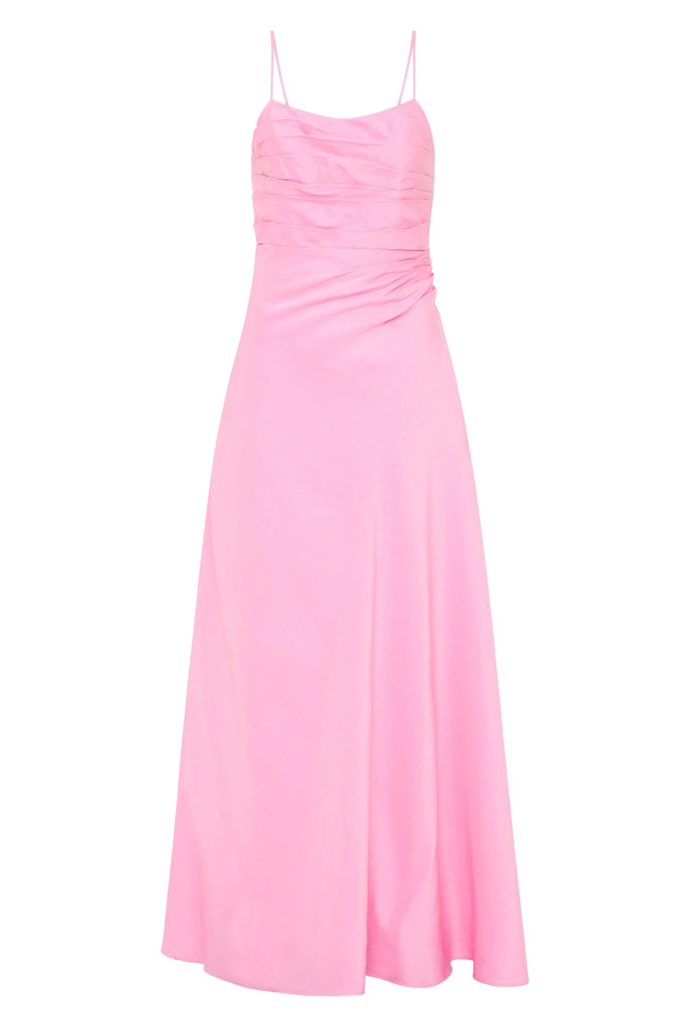 Aje-Clarice-Draped-Maxi-Dress Aje Pink dress