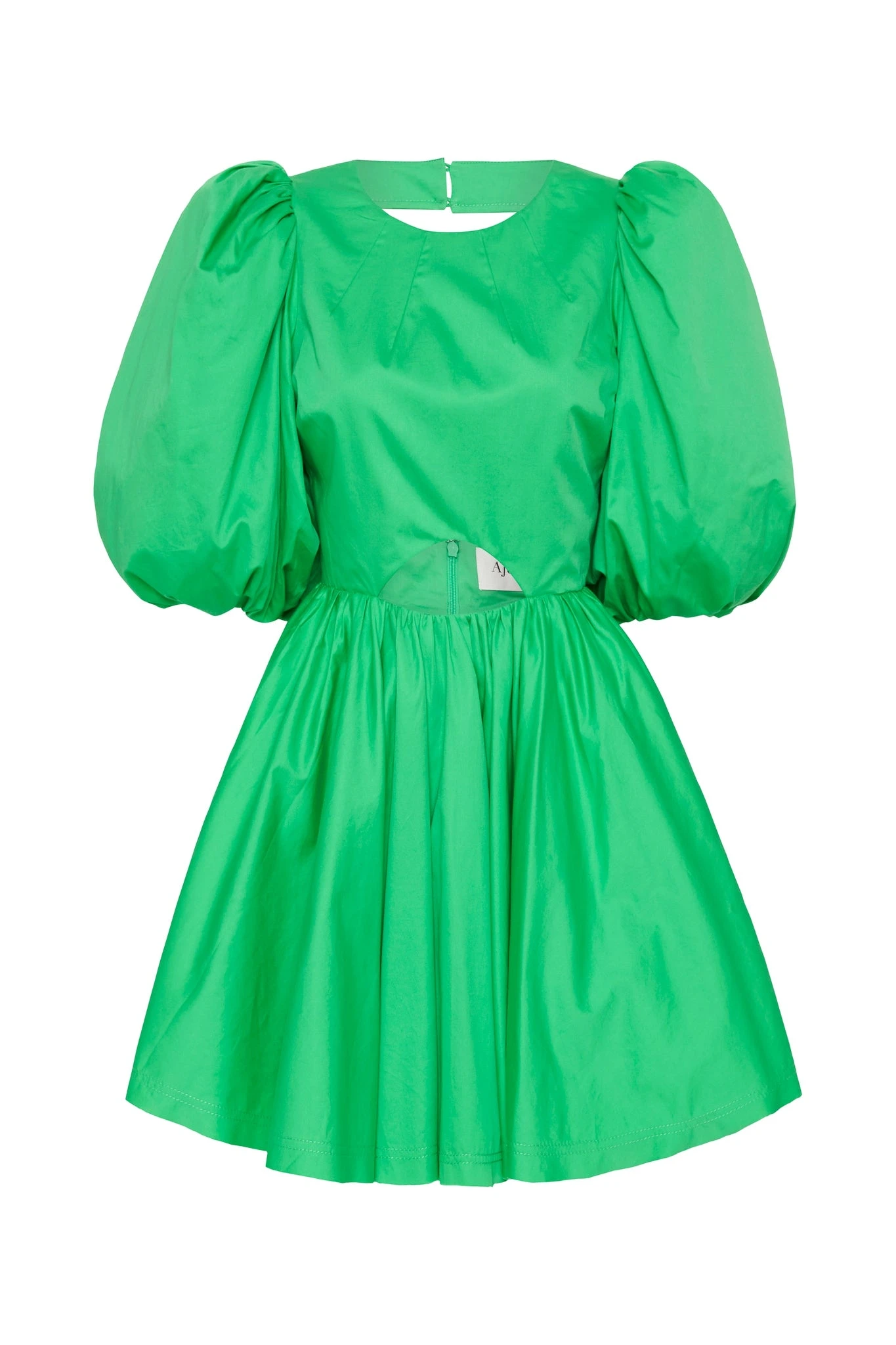 Aje-Colette-Abstract-Cut-Out-Mini-Dress Aje Green dress