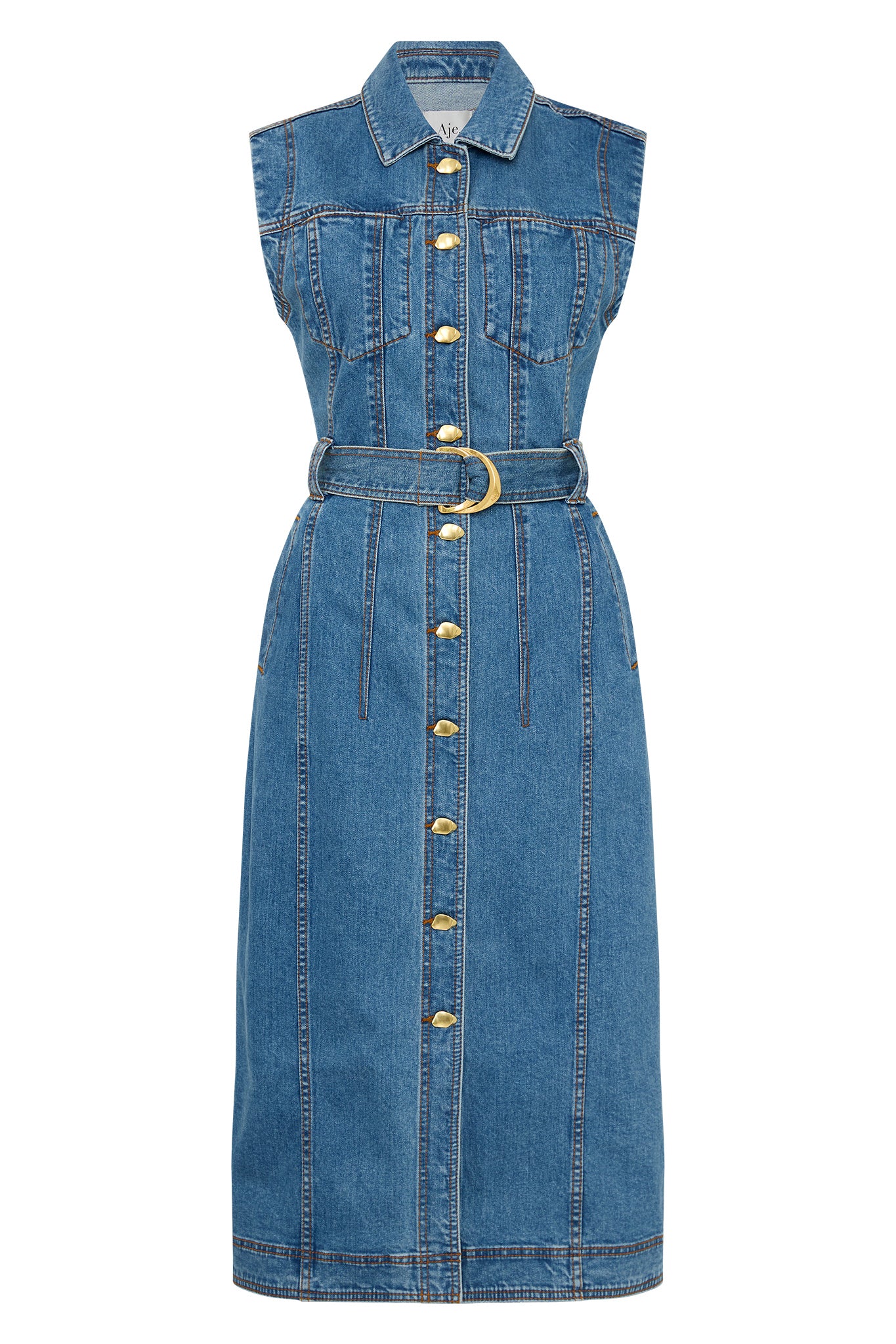 Aje Blue dress