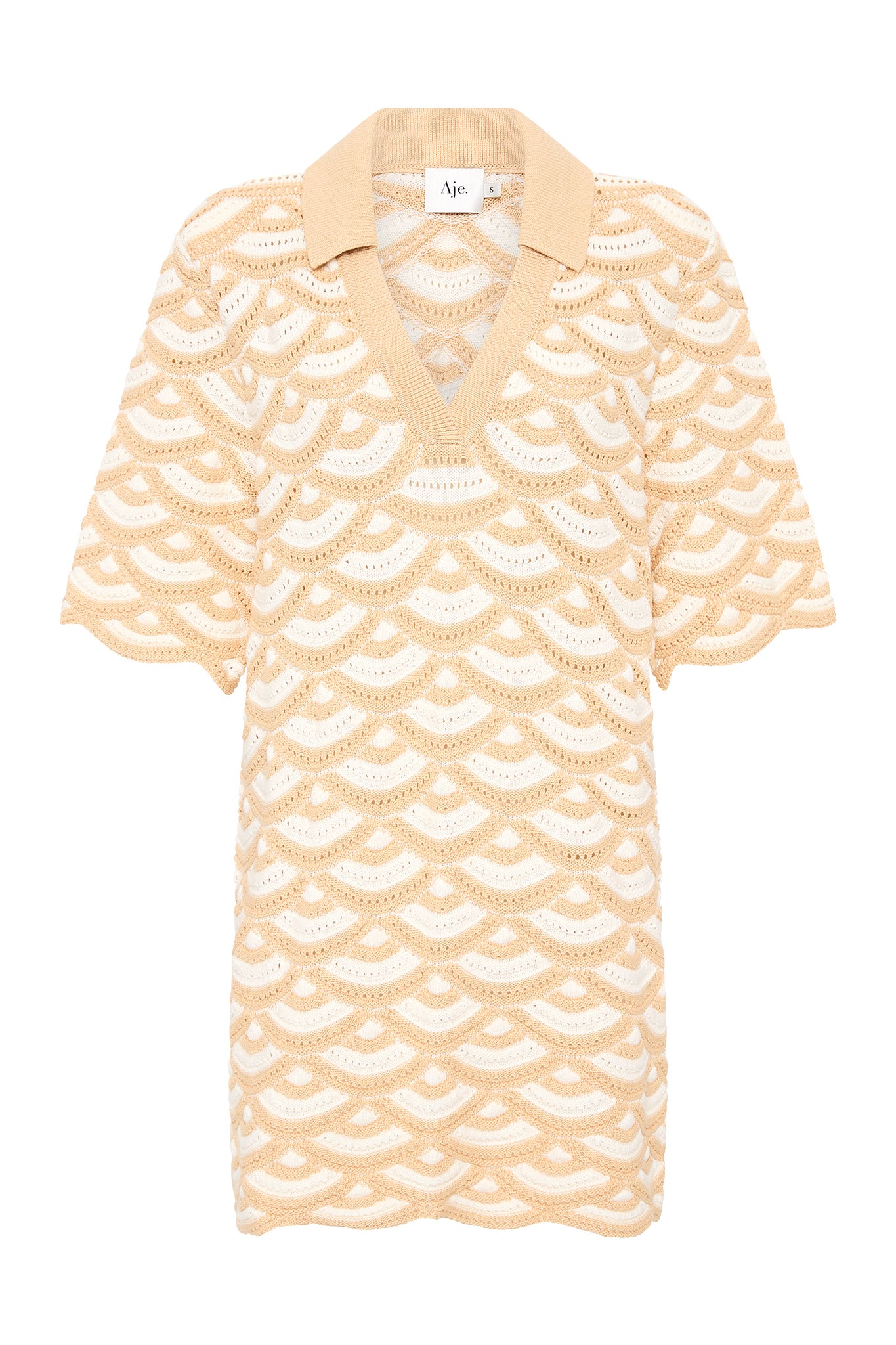 Aje Dreamer Knit Mini Dress