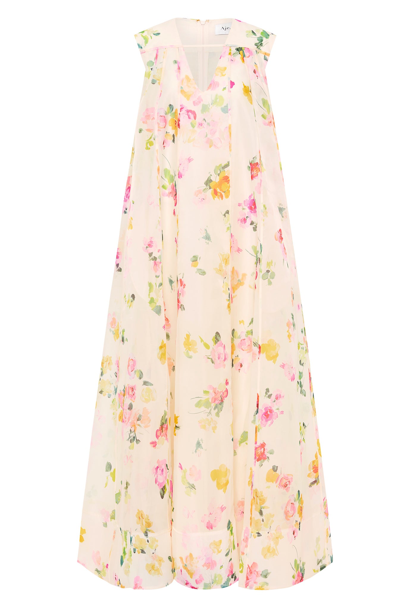 Aje Earthen Trapeze Maxi Dress