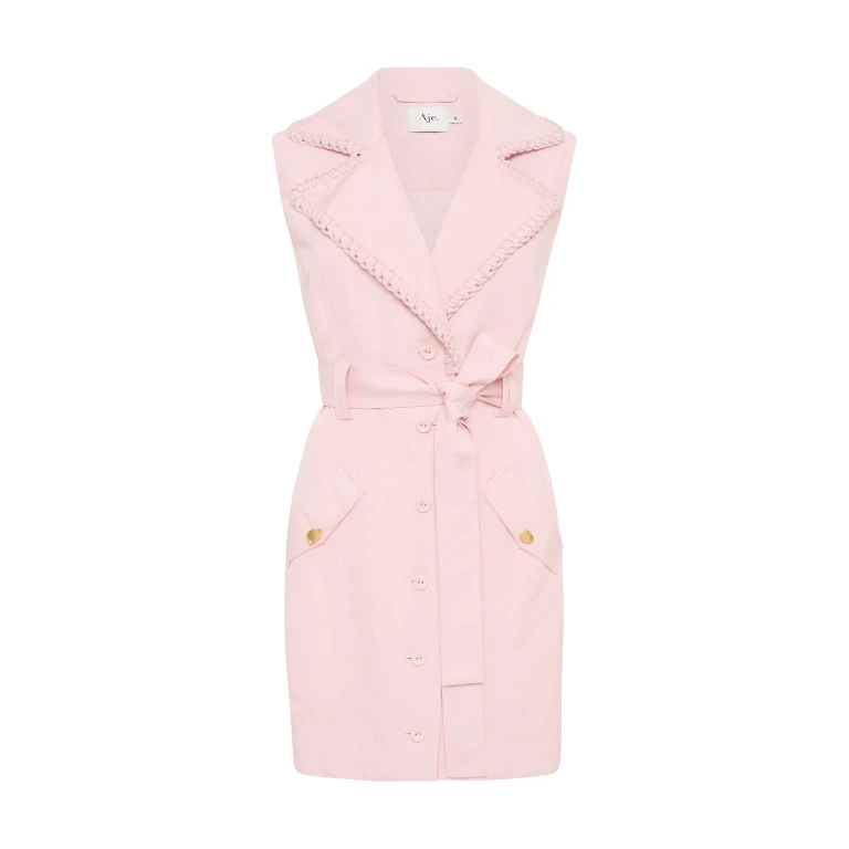Aje Pink dress