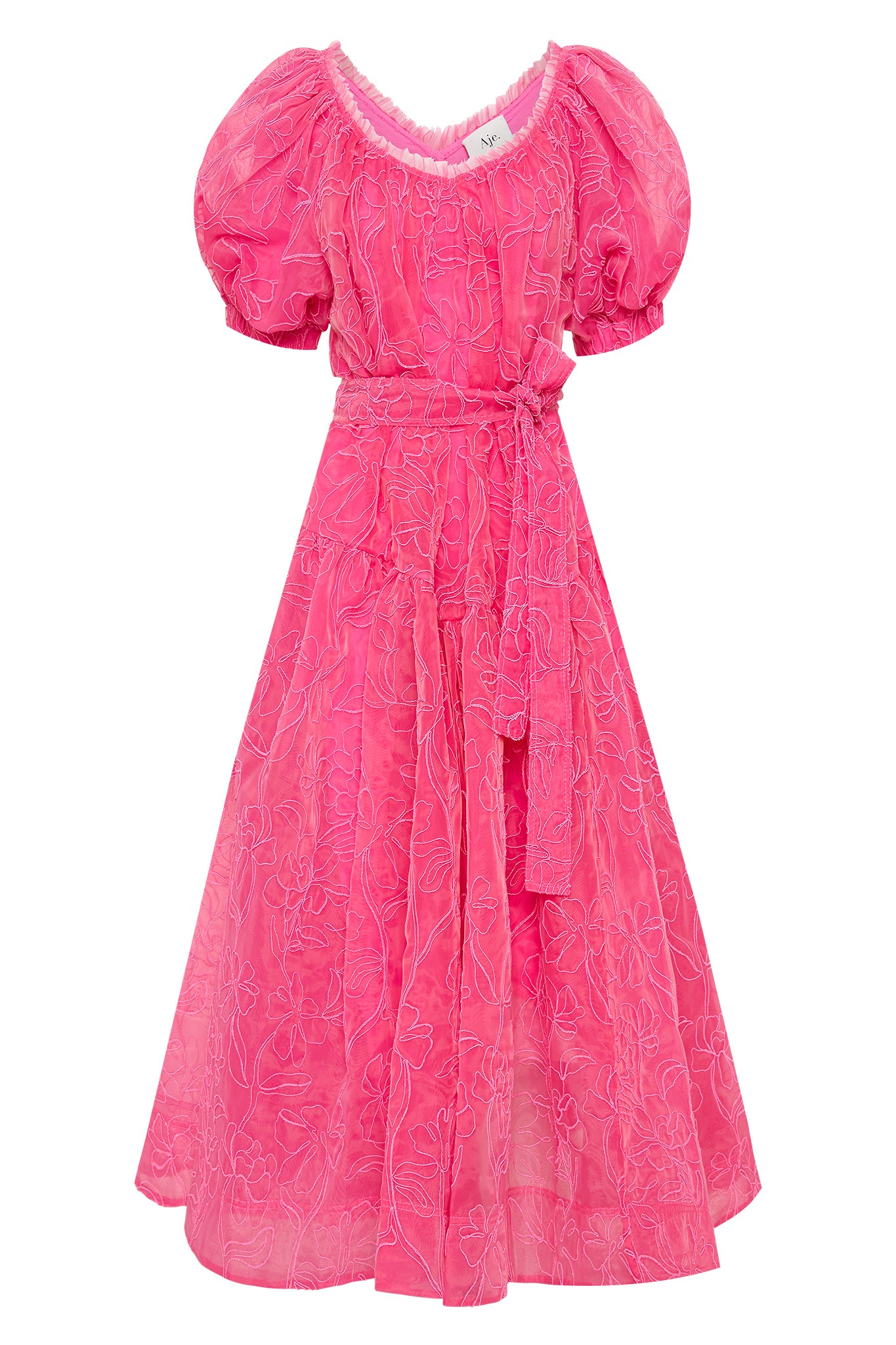 Aje Evangeline Cornelli Midi Dress
