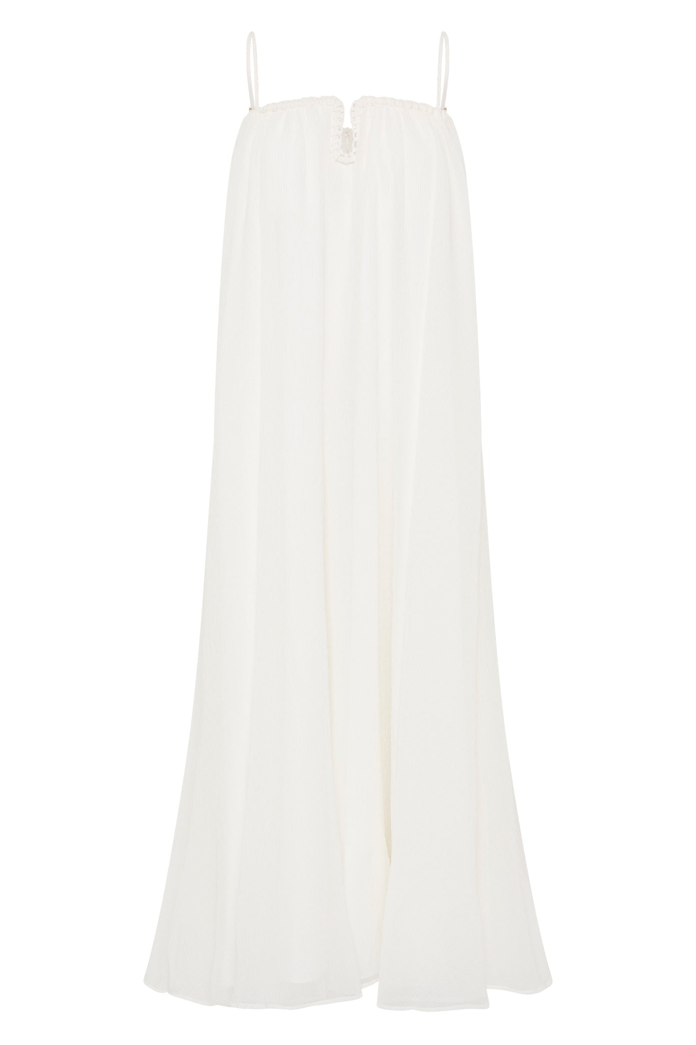 Aje Filigree Sweetheart Midi Dress