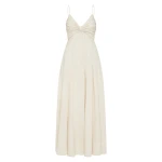 Aje-Idyllic-Strappy-Sequin-Midi-Dress Aje Ivory dress