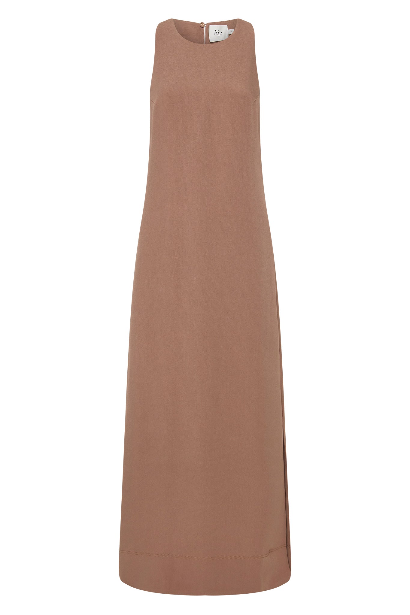Aje Intrigue Twist Back Midi Dress