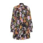 Aje-Marlowe-Shirred-Mini-Dress Aje Multicolour dress