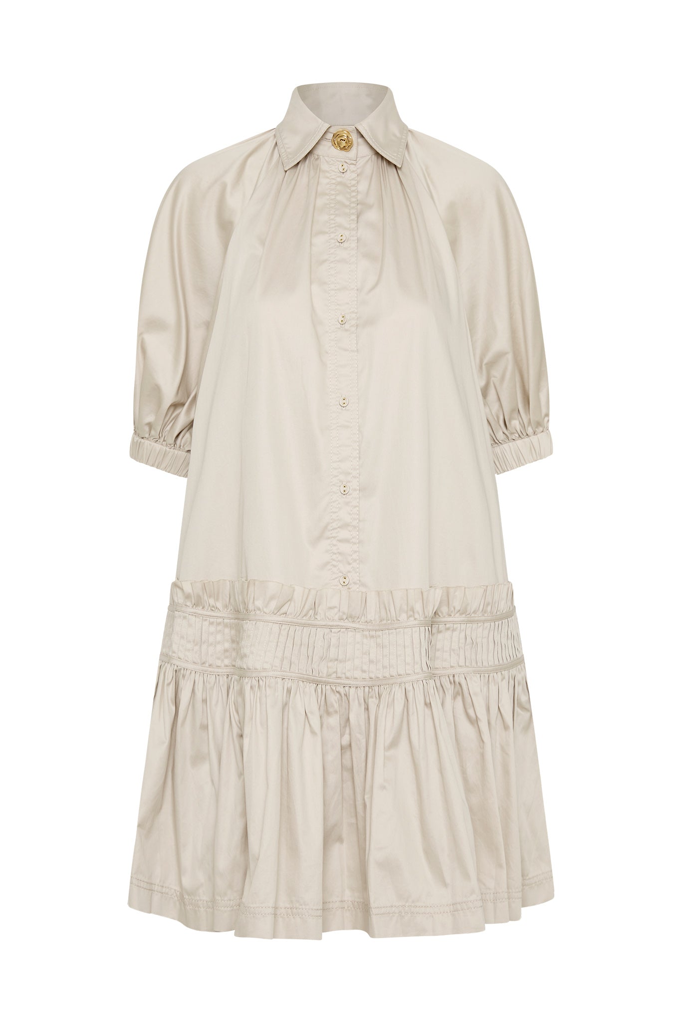 Aje Novella Mini Smock Dress
