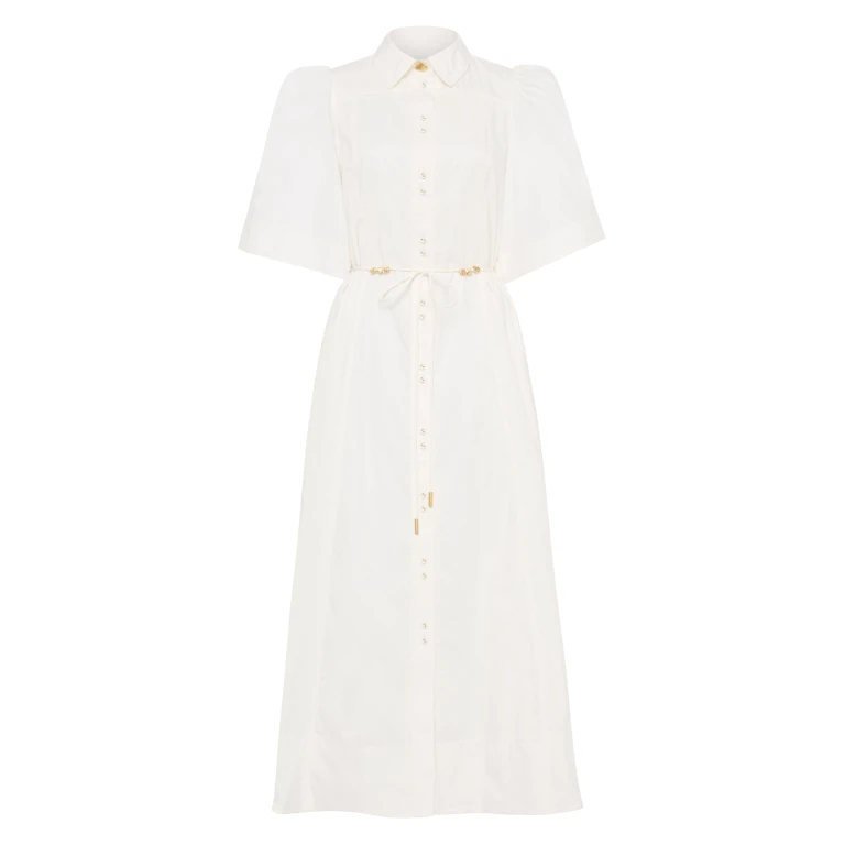 Aje Ivory dress