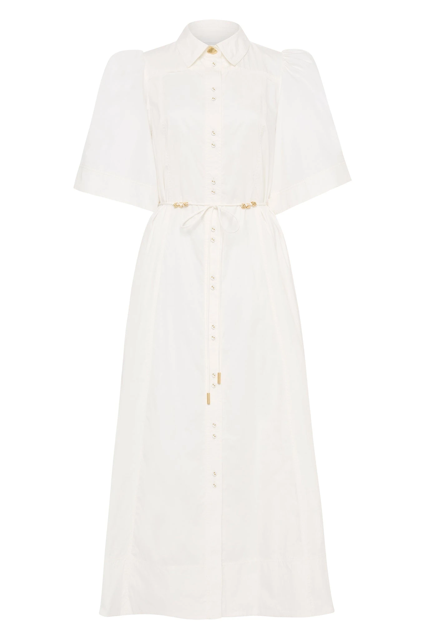 Aje-Pivotal-Tie-Midi-Dress Aje Ivory dress