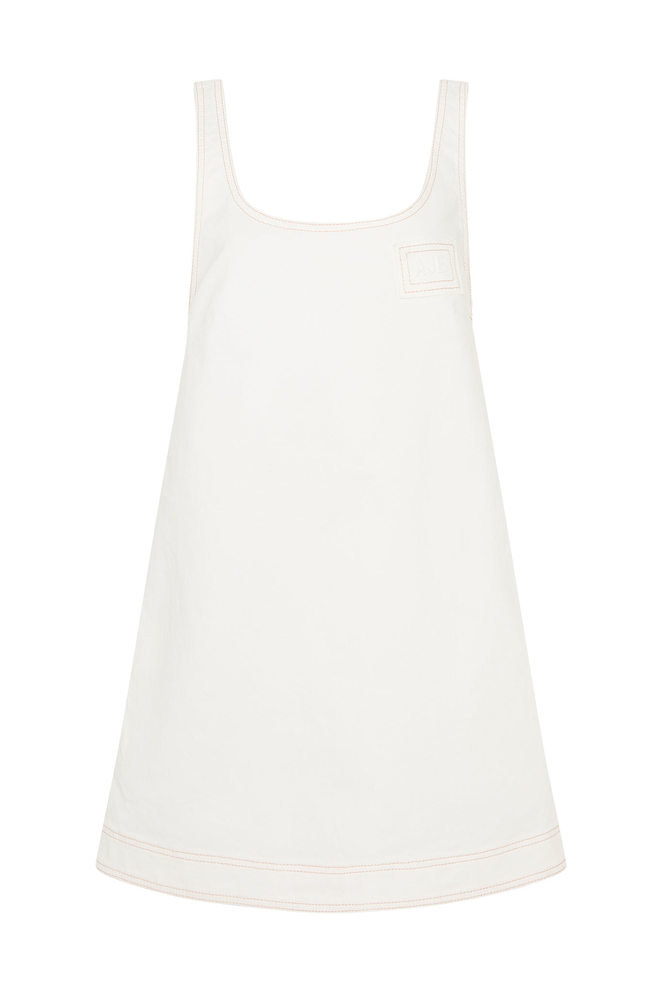 Aje Ratio Denim Mini Dress