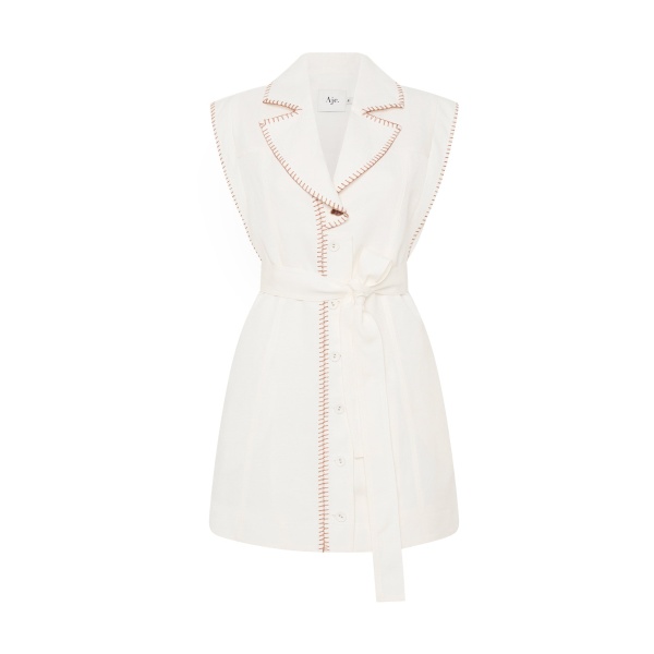 Aje Ivory dress
