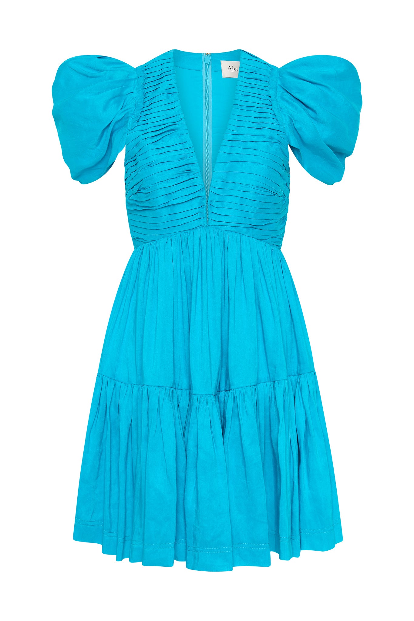 Aje Severine Tiered Mini Dress