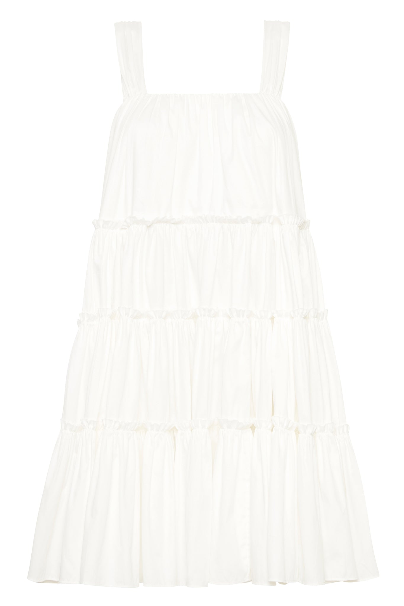 Aje Solstice Tiered Mini Dress
