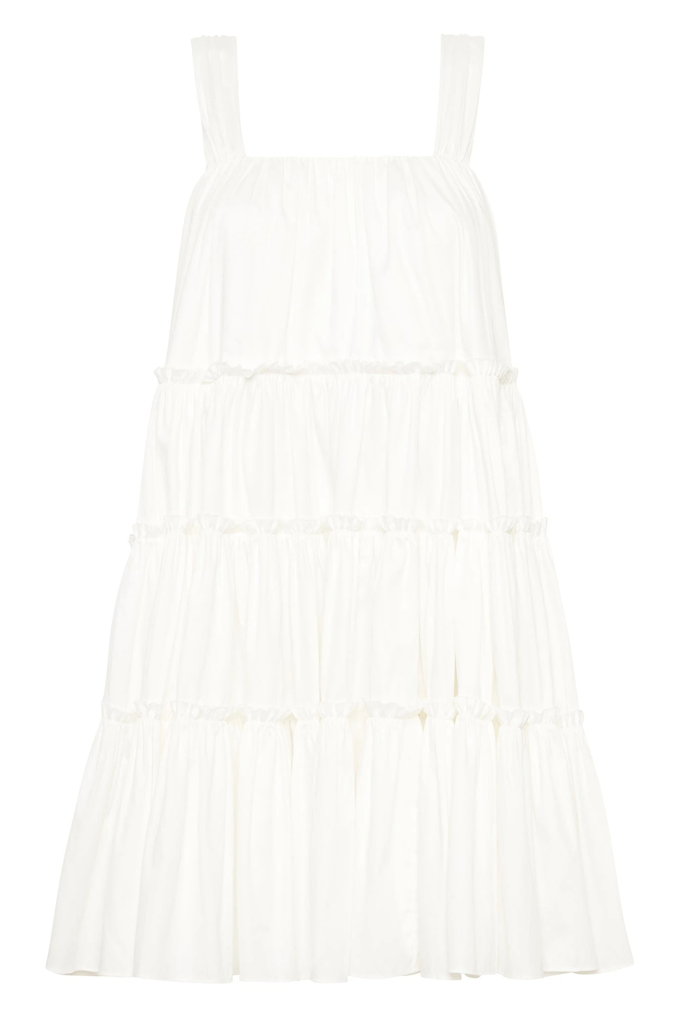 Aje-Solstice-Tiered-Mini-Dress Aje Ivory dress