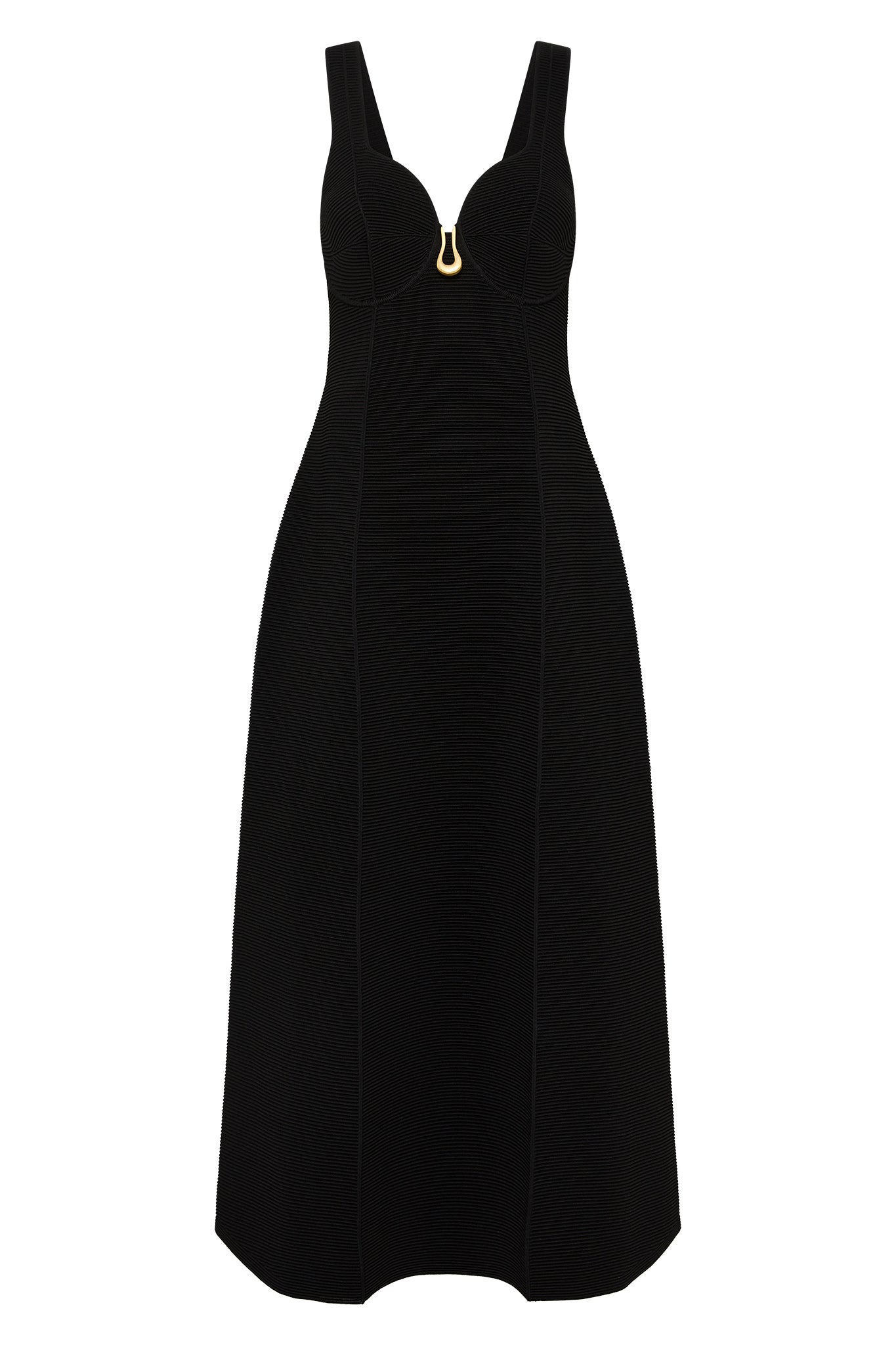Aje Sylvette Knit Midi Dress