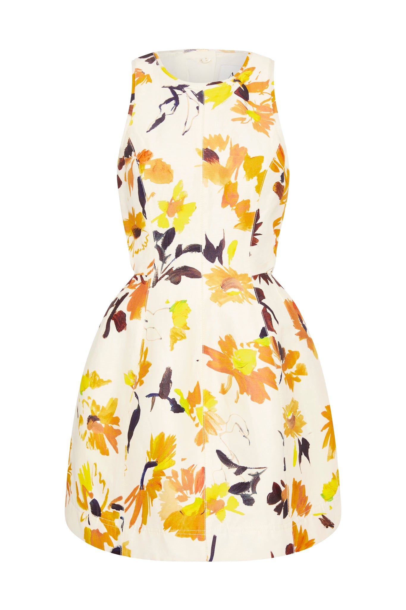 Aje Tulip Cut Out Mini Dress