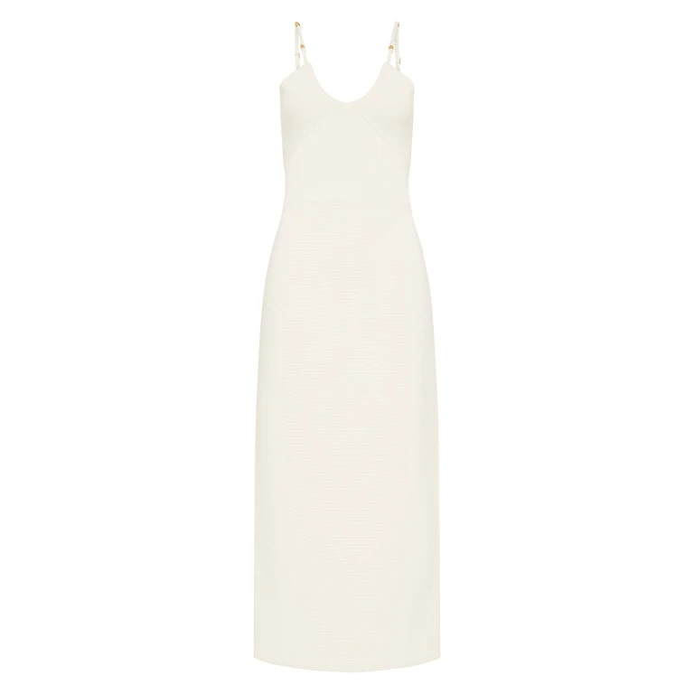 Aje Ivory dress