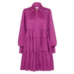 Aje-Vie-Smock-Dress Aje Purple dress