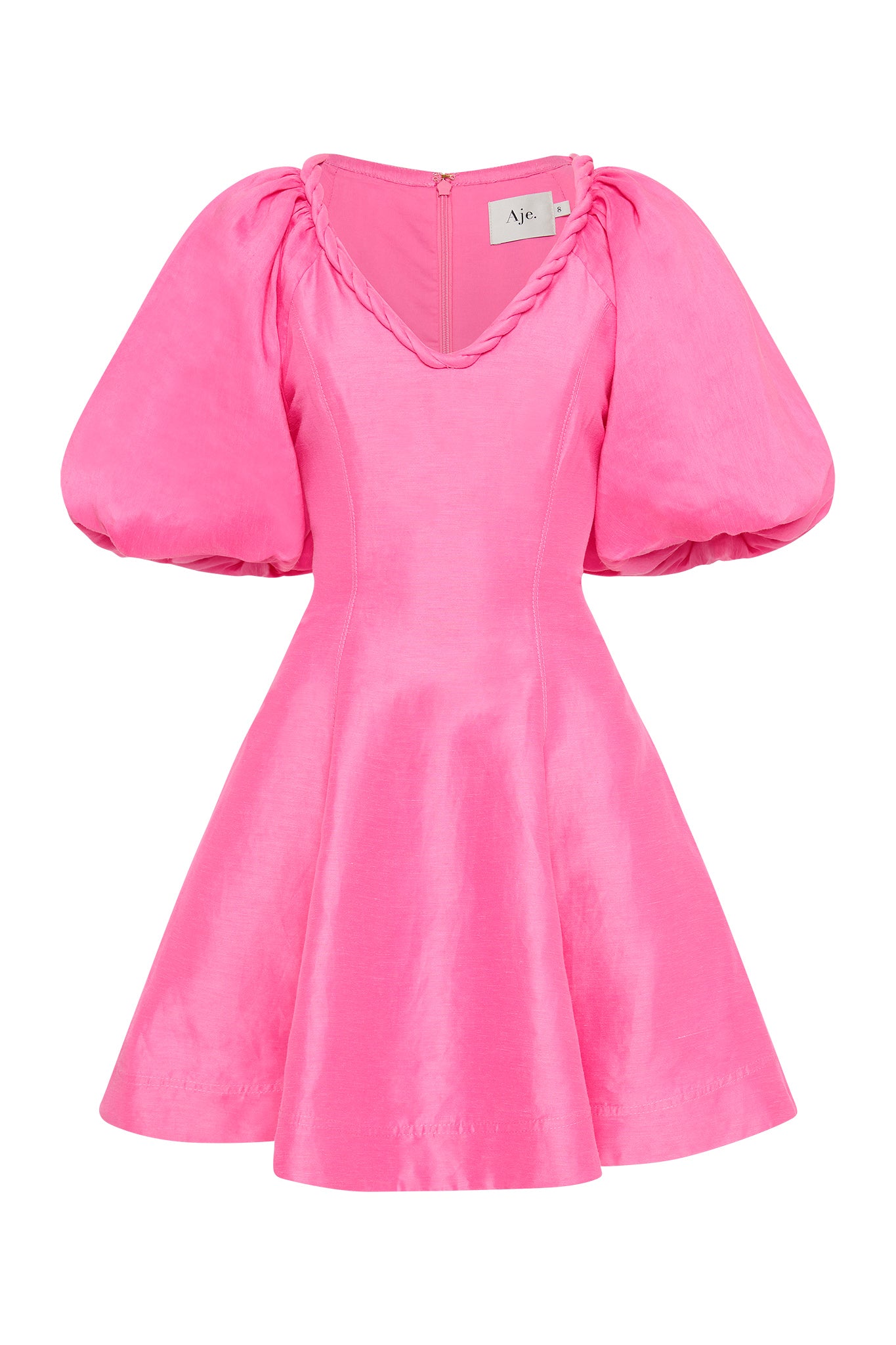 Aje Whimsical V-Neck Mini Dress