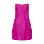 Aje-Zayla-Strapless-Mini-Dress Aje Green dress