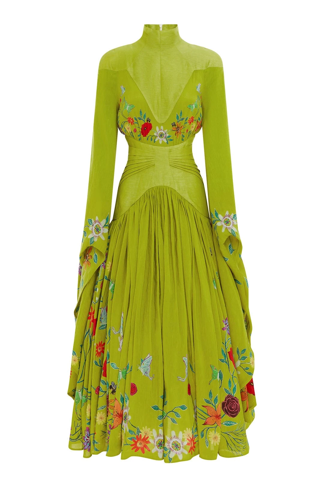 Alemais Agatha Corset Gown Chartreuse Alemais Agatha Corset Gown Chartreuse