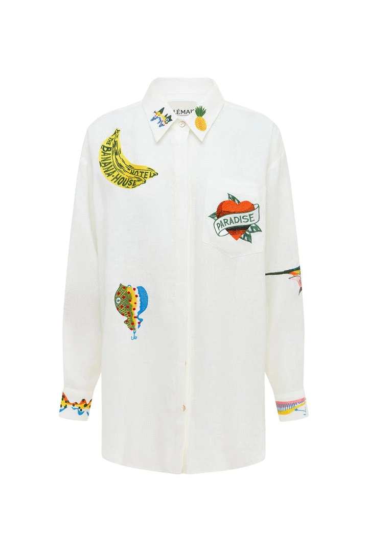 Alemais Clam Patch Shirt Alemais Clam Patch Shirt