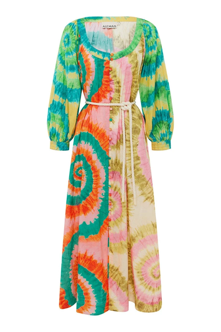 Alemais Flash Spliced Pool Dress Alemais Flash Spliced Pool Dress