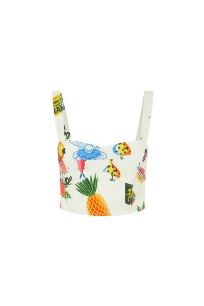 Alemais Samaki Crop Top