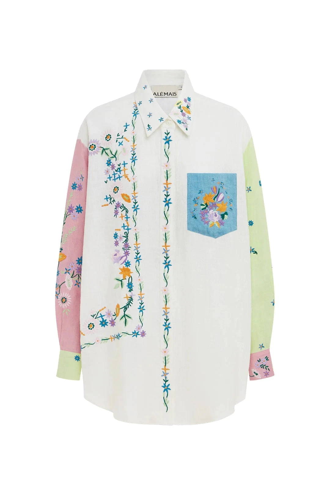 Alemais Willa Embroidered Shirt Alemais Willa Embroidered Shirt