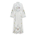 Alemais Willa Embroidered Shirtdress Alemais Willa Embroidered Shirtdress