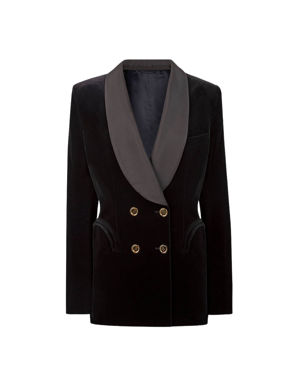 Blazé Milano Jealousy Black Heart Smoking Blazer