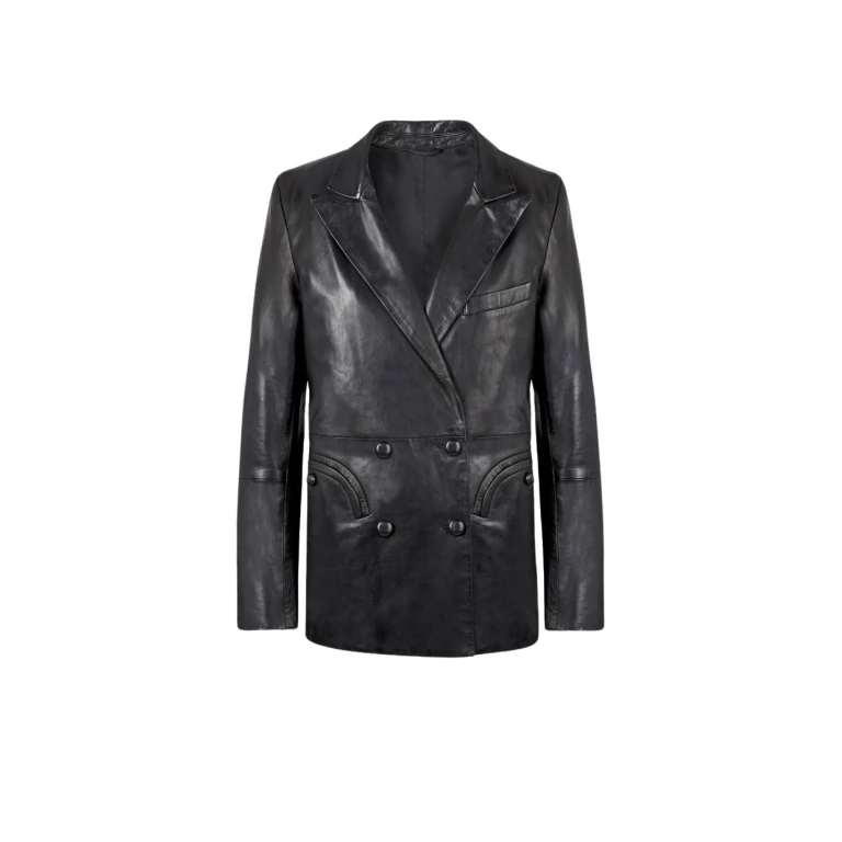 Blaze Milano Blaze Milano Vegas Baby Leather Jacket33839 nobg