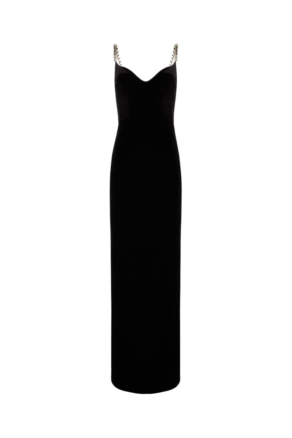 Galvan London Avedon Globe Velvet Dress – Black