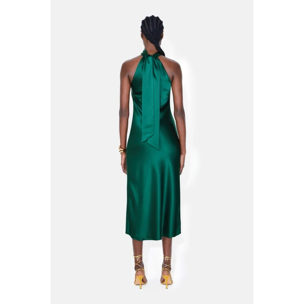 Cropped Sienna Dress - Pine