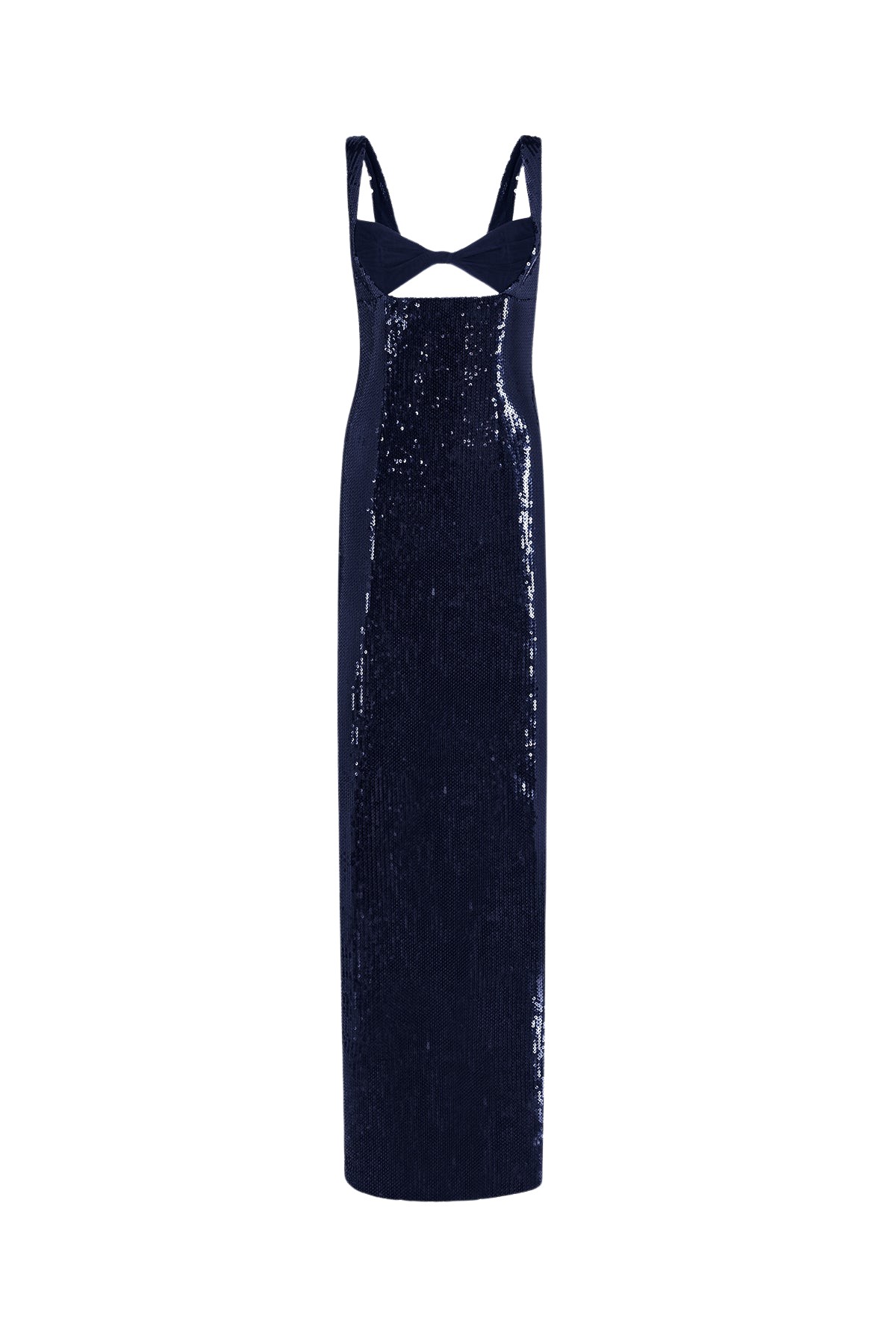 Galvan London Liquid Twist Dress – Blackcurrant