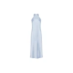 Galvan London Scallop Sienna Dress Ice Blue86454 nobg