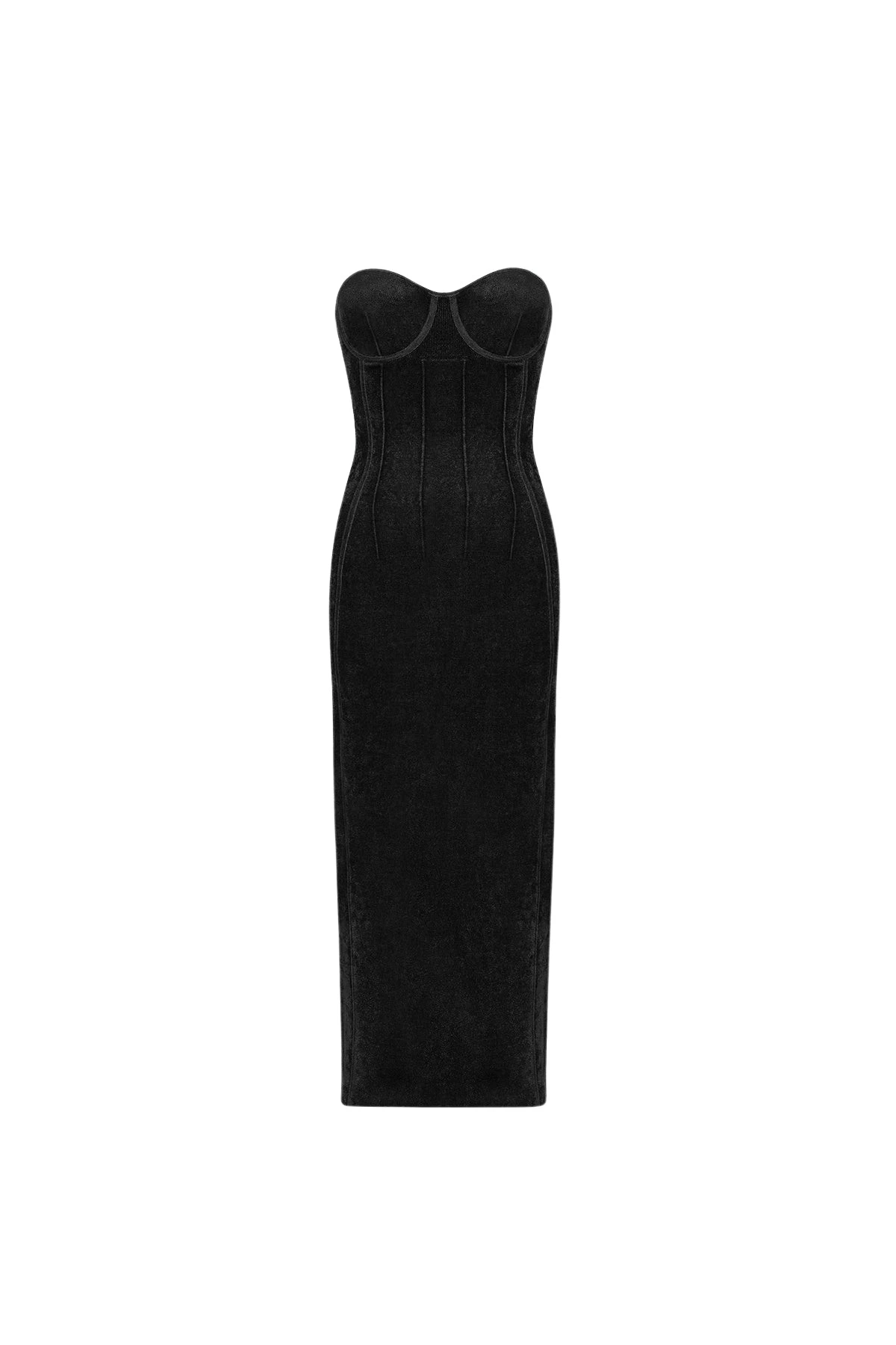 Galvan London Titania Velvet Bustier Dress Black43945 nobg Galvan London Titania Velvet Bustier Dress Black43945 nobg