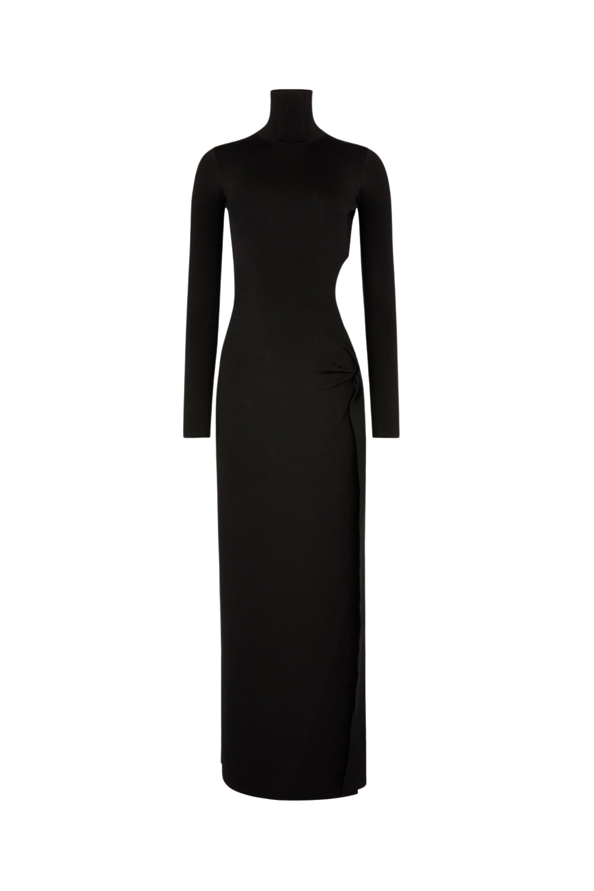 Galvan London Twisted Cindy Dress – Black