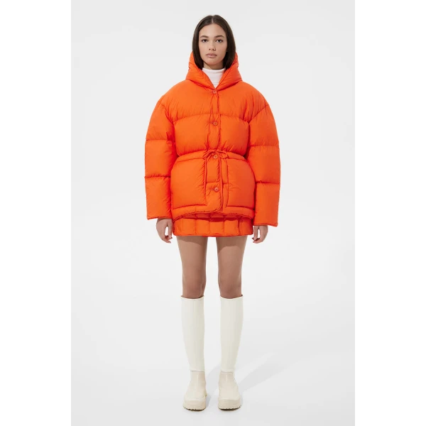 Ienki Ienki Cozy Michlin Jacket Micro Brick Orange, view 2
